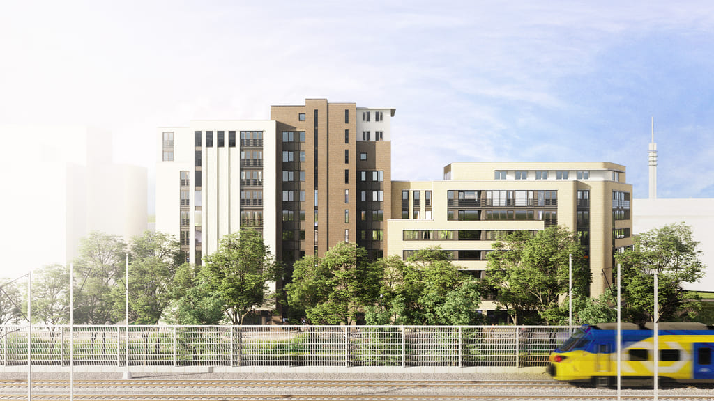 Project: nieuwbouw appartementengebouw Hanzepark te Lelystad